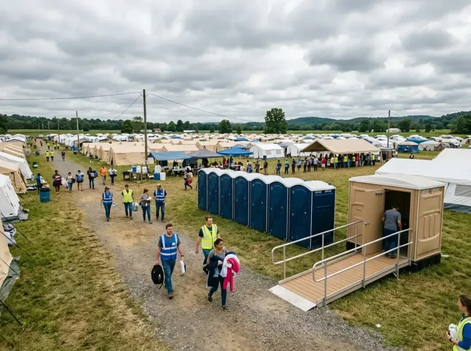 disaster-relief-camp-restrooms-010 — frequently asked questions, Dumpster & Portable Bathrooms Rental in Rochester Institute…